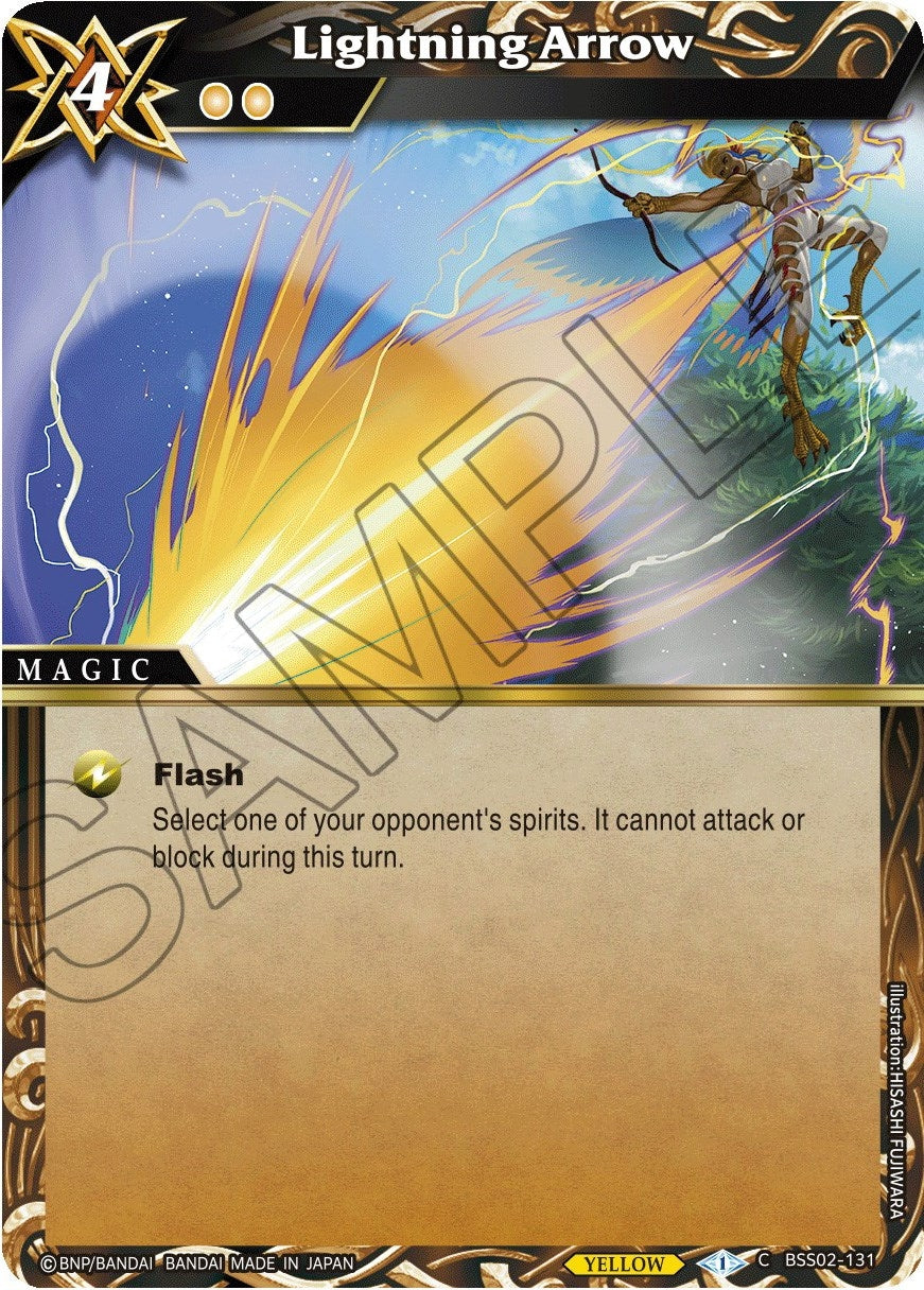 Image for Lightning Arrow (BSS02-131) (False Gods) - Battle Spirits Saga