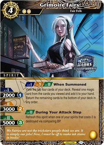 Image for Grimoire Fairy (Championship Card Set 2023 Vol. 2) (ST04-009) (Battle Spirits Saga Promo Cards) - Battle Spirits Saga