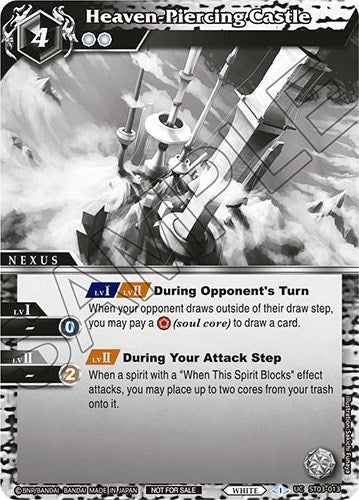 Image for Heaven-Piercing Castle (Event Pack Vol. 2) (ST03-013) (Launch & Event Promos) - Battle Spirits Saga