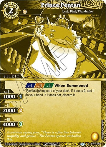 Image for Prince Pentan (Event Pack Vol. 2) (ST04-010) (Launch & Event Promos) - Battle Spirits Saga