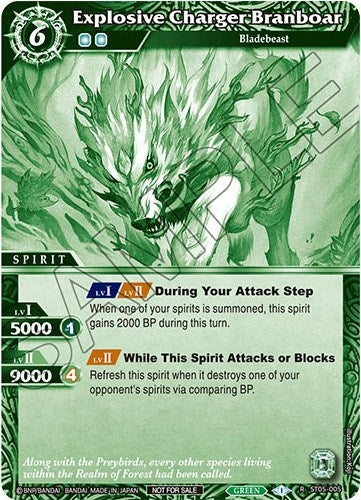 Image for Explosive Charger Branboar (Event Pack Vol. 2) (ST05-005) (Launch & Event Promos) - Battle Spirits Saga