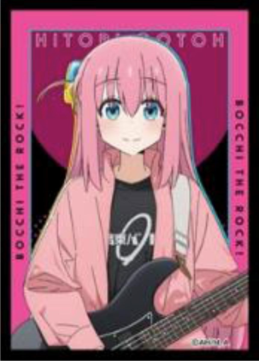 Image for Aniplex Character Sleeves "Bocchi the Rock!" Hitori Goto (with Guitar) (70-Pack) - Card Sleeves