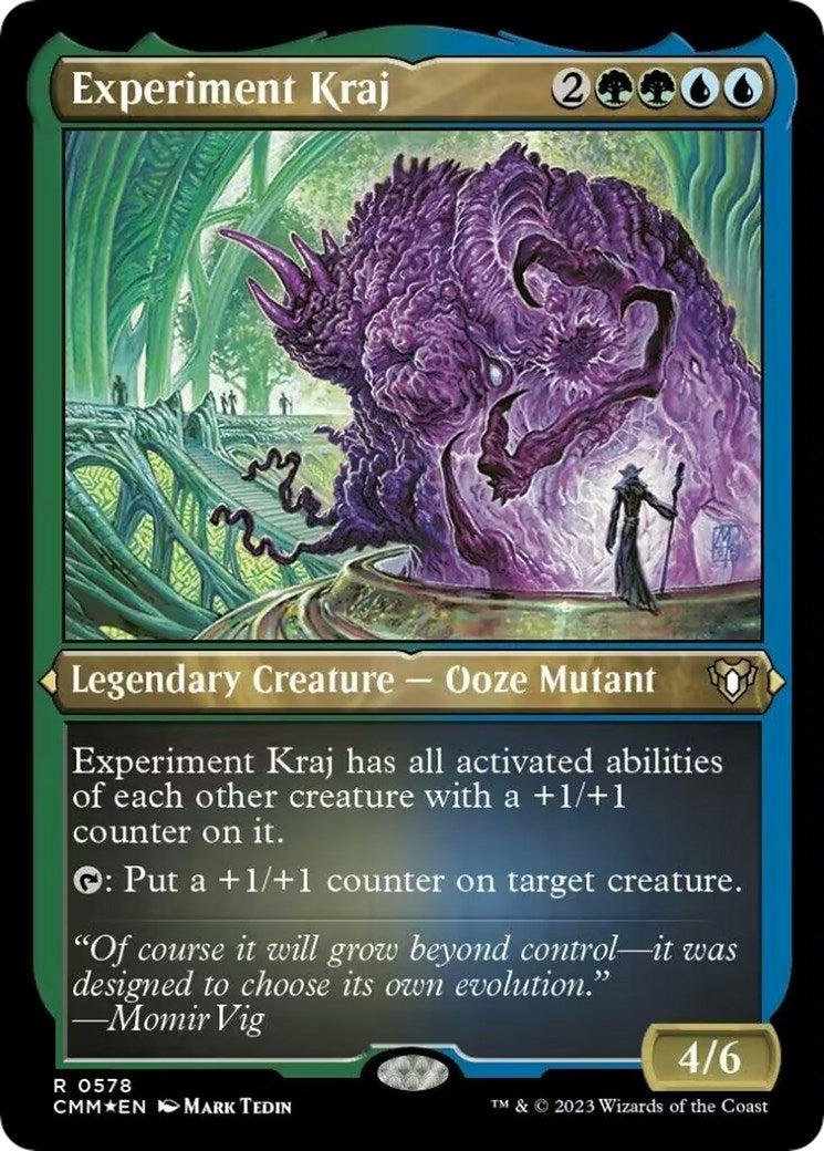 Image for Experiment Kraj (Foil Etched) (578) (Commander Masters) - Magic: The Gathering