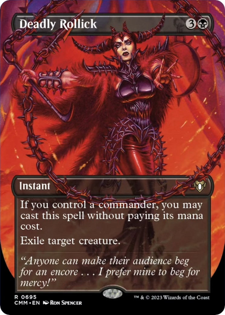 Image for Deadly Rollick (Borderless) (695) (Commander Masters) - Magic: The Gathering