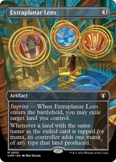 Image for Extraplanar Lens (Borderless) (656) (Commander Masters) - Magic: The Gathering