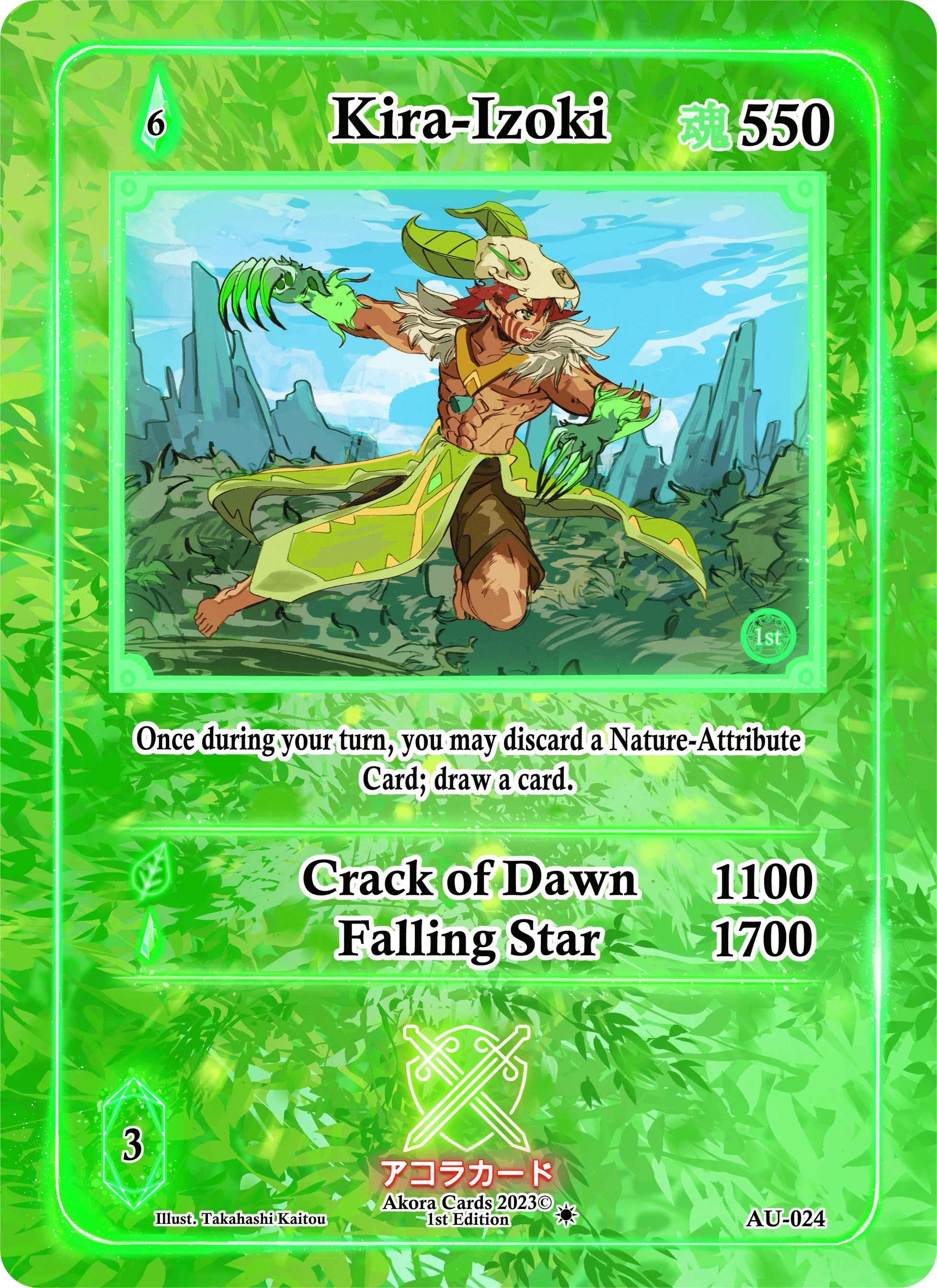 Image for Kira-Izoki (AU-024) (Afelium Unleashed [1st Edition]) - Akora TCG