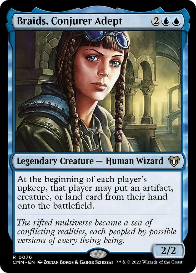 Image for Braids, Conjurer Adept (76) (Commander Masters) - Magic: The Gathering