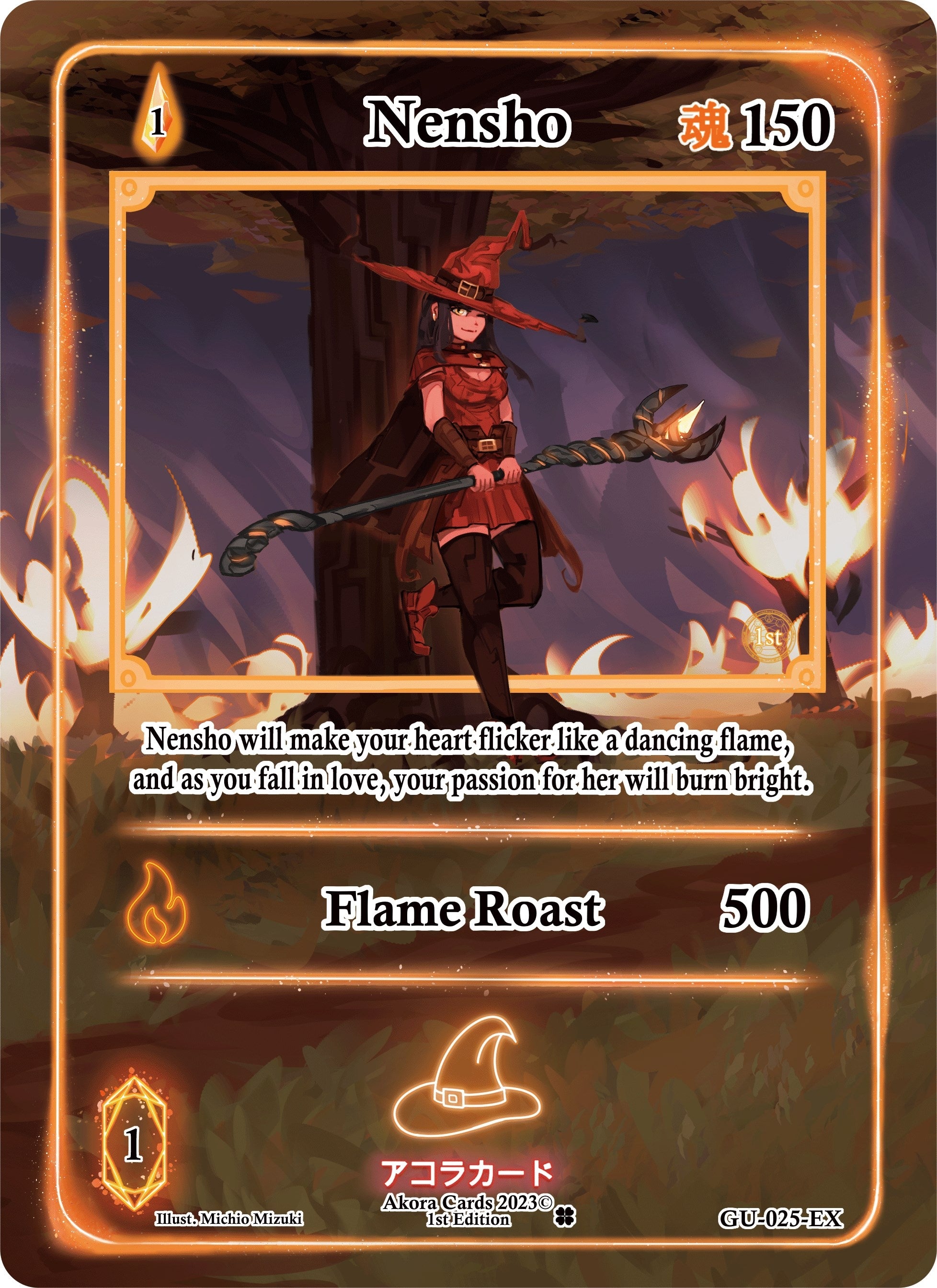 Image for Nensho (Extended Art) (GU-025-EX) (Grordhelm Uprising [1st Edition]) - Akora TCG