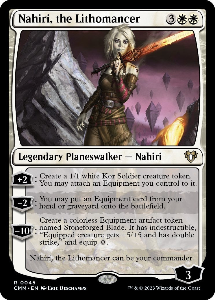Image for Nahiri, the Lithomancer (45) (Commander Masters) - Magic: The Gathering