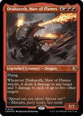 Image for Drakuseth, Maw of Flames (Foil Etched) (535) (Commander Masters) - Magic: The Gathering