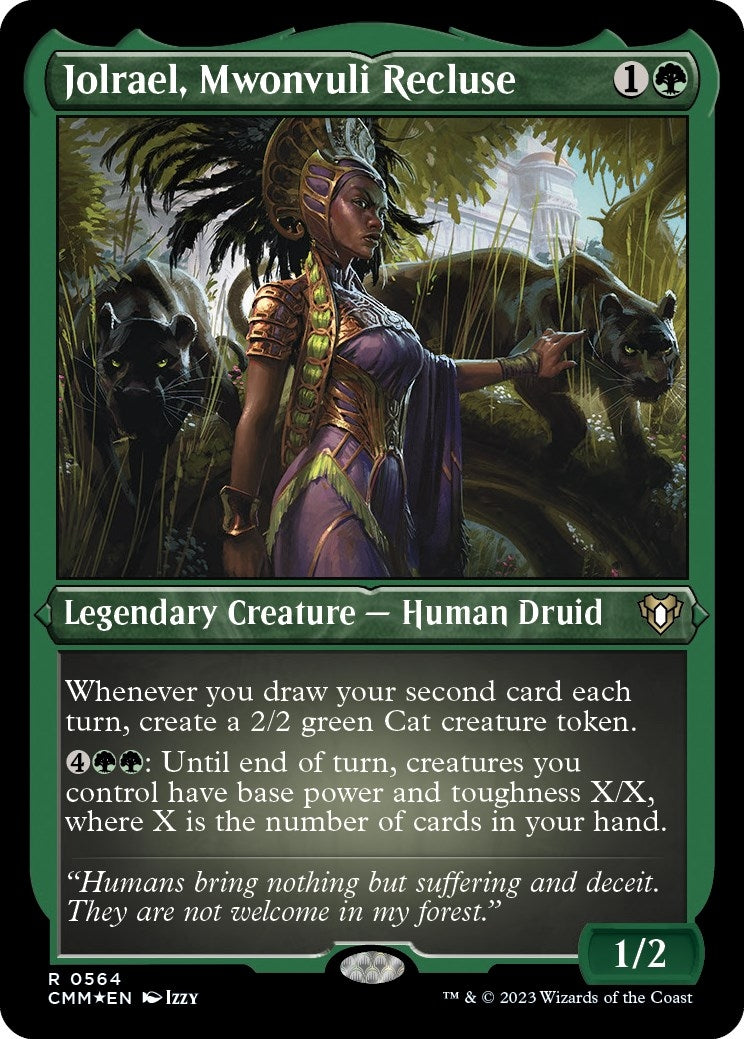 Image for Jolrael, Mwonvuli Recluse (Foil Etched) (564) (Commander Masters) - Magic: The Gathering