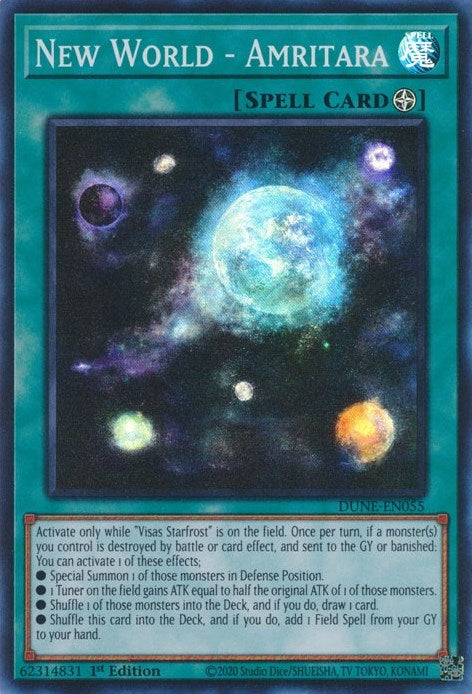 Image for New World - Amritara (DUNE-EN055) (DUNE) - YuGiOh