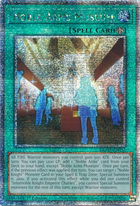 Image for Noble Arms Museum (Quarter Century Secret Rare) (DUNE-EN057) (DUNE) - YuGiOh