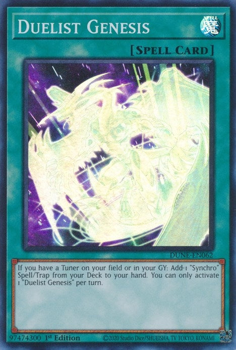 Image for Duelist Genesis (DUNE-EN062) (DUNE) - YuGiOh