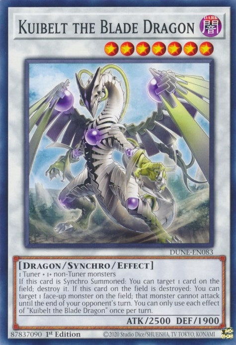 Image for Kuibelt the Blade Dragon (DUNE-EN083) (DUNE) - YuGiOh