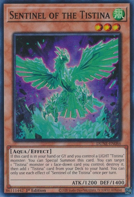 Image for Sentinel of the Tistina (DUNE-EN086) (DUNE) - YuGiOh