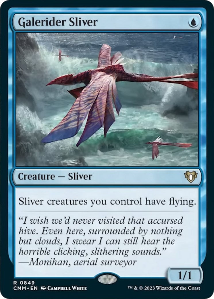 Image for Galerider Sliver (849) (Commander Masters) - Magic: The Gathering