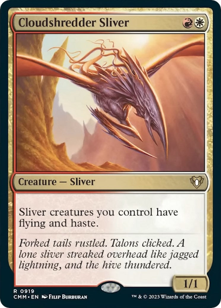Image for Cloudshredder Sliver (919) (Commander Masters) - Magic: The Gathering