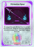 Image for Divination Spear (144) (Spellbound Wings [1st Edition]) - Akora TCG