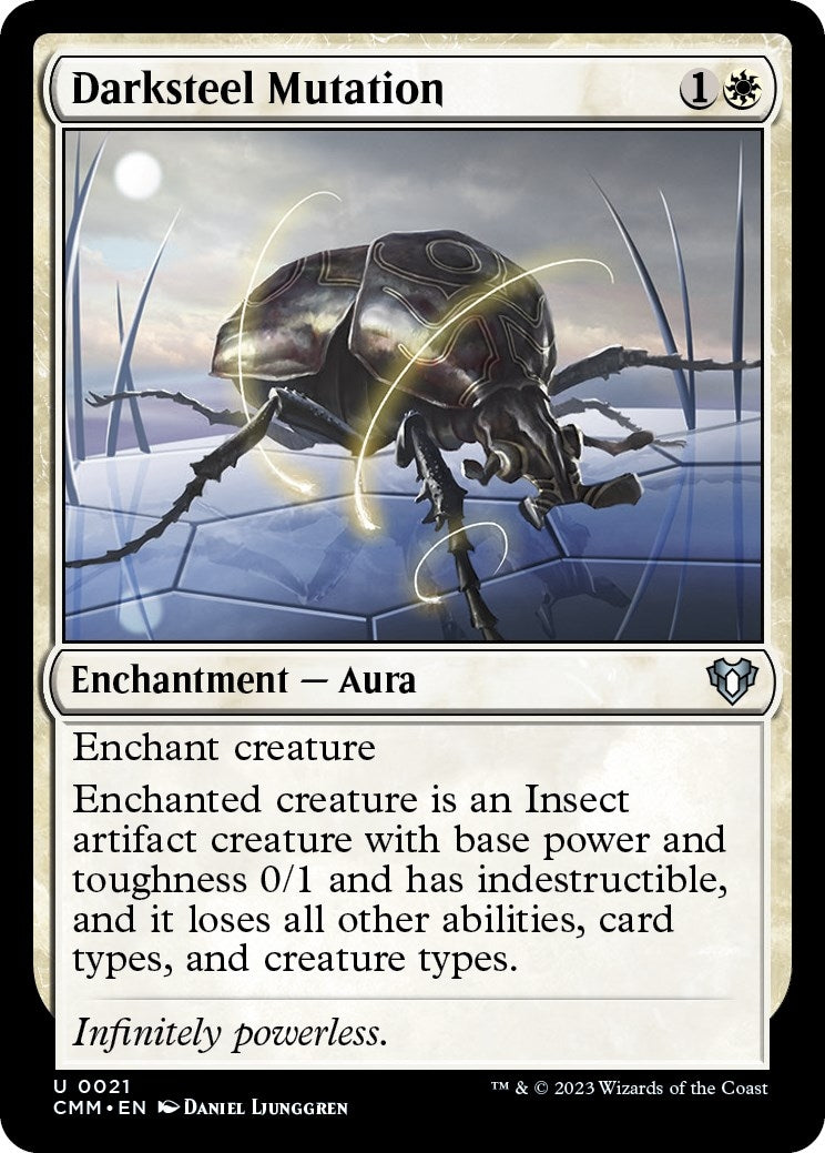 Image for Darksteel Mutation (21) (Commander Masters) - Magic: The Gathering