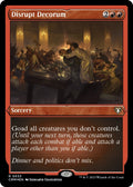 Image for Disrupt Decorum (Foil Etched) (533) (Commander Masters) - Magic: The Gathering