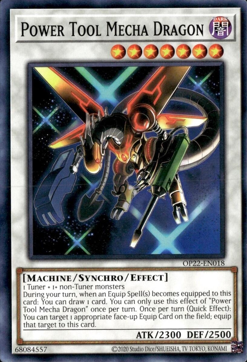 Image for Power Tool Mecha Dragon (OP22-EN018) (OP22) - YuGiOh