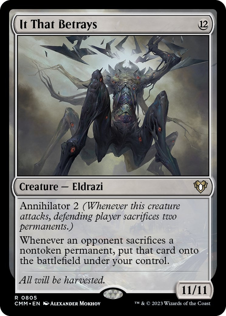 Image for It That Betrays (805) (Commander Masters) - Magic: The Gathering