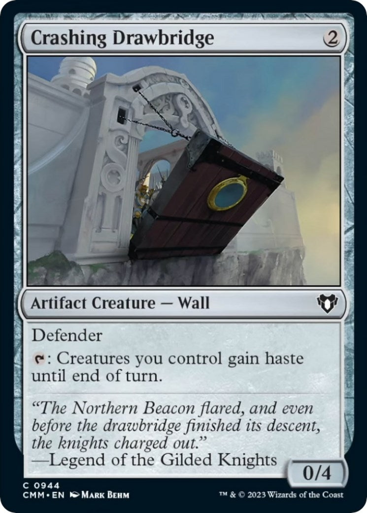 Image for Crashing Drawbridge (944) (Commander Masters) - Magic: The Gathering