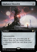 Image for Darksteel Monolith (Extended Art) (778) (Commander Masters) - Magic: The Gathering