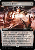 Image for Desecrate Reality (Extended Art) (746) (Commander Masters) - Magic: The Gathering