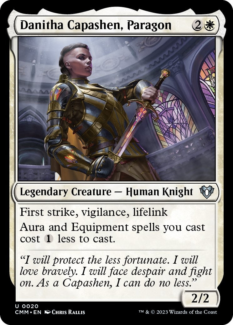 Image for Danitha Capashen, Paragon (20) (Commander Masters) - Magic: The Gathering