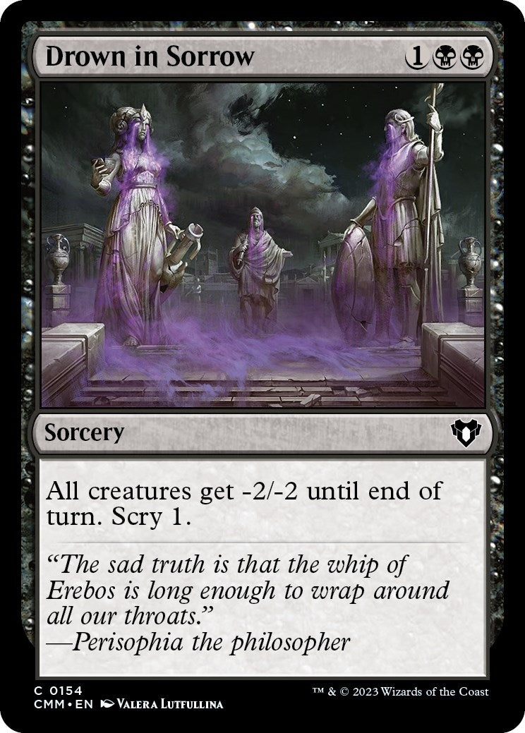 Image for Drown in Sorrow (154) (Commander Masters) - Magic: The Gathering