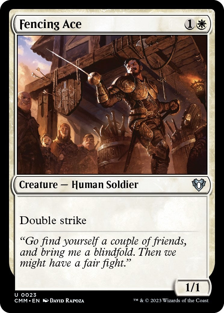 Image for Fencing Ace (23) (Commander Masters) - Magic: The Gathering