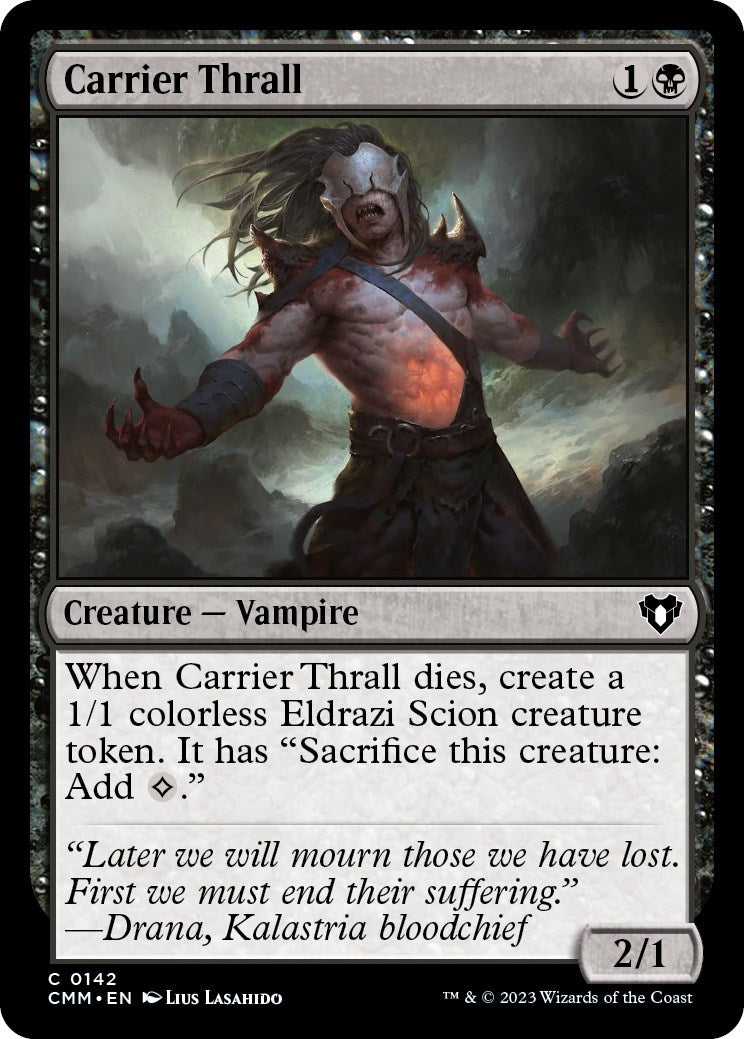 Image for Carrier Thrall (142) (Commander Masters) - Magic: The Gathering