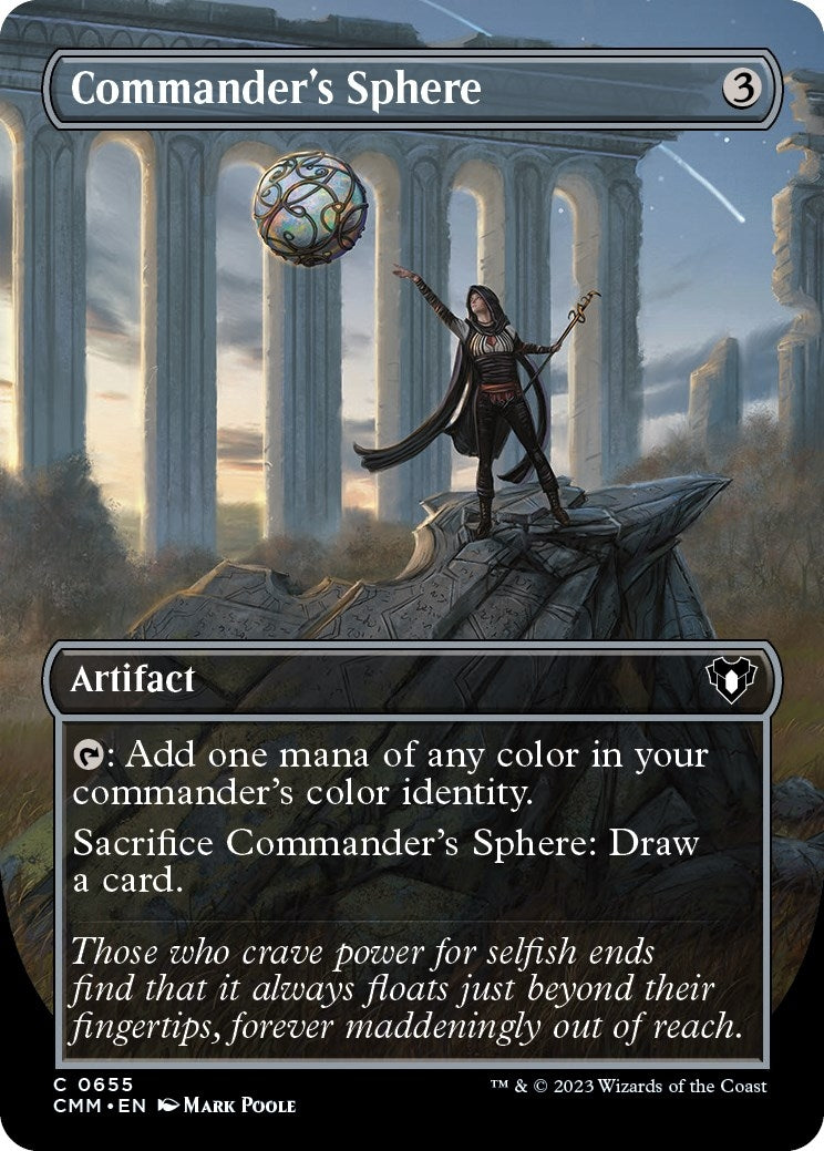 Image for Commander's Sphere (Borderless) (655) (Commander Masters) - Magic: The Gathering