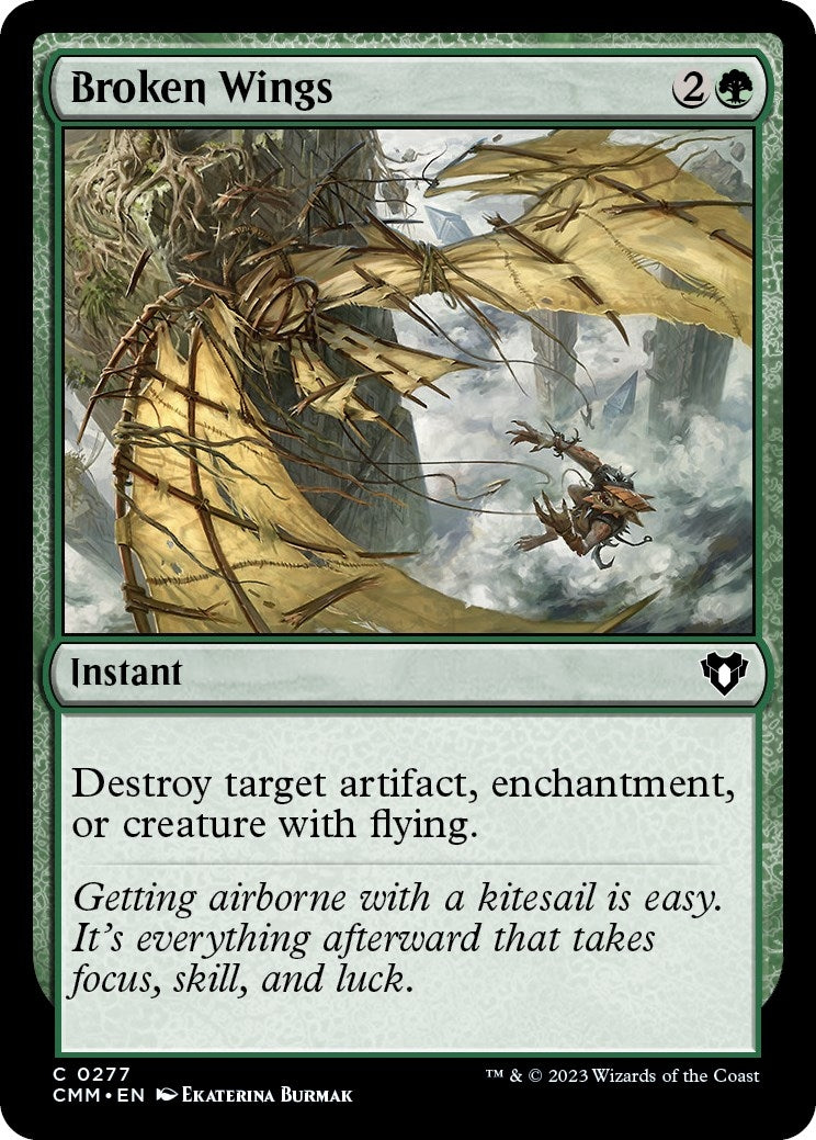 Image for Broken Wings (277) (Commander Masters) - Magic: The Gathering