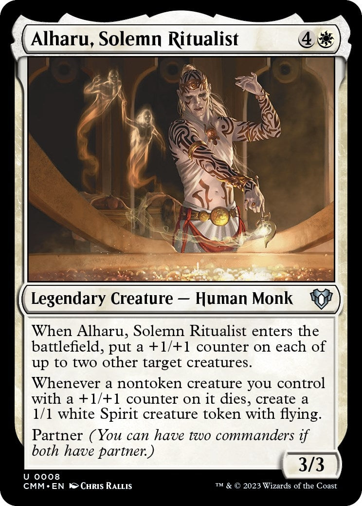 Image for Alharu, Solemn Ritualist (8) (Commander Masters) - Magic: The Gathering