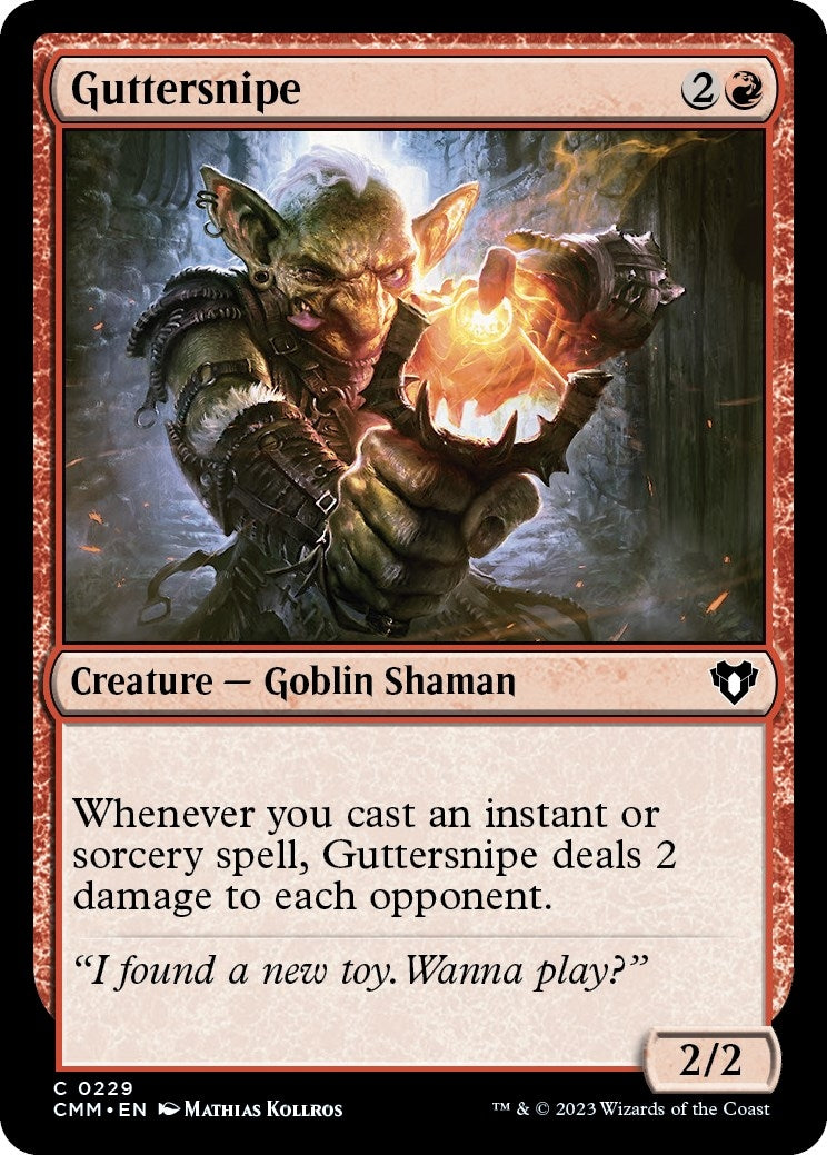 Image for Guttersnipe (229) (Commander Masters) - Magic: The Gathering