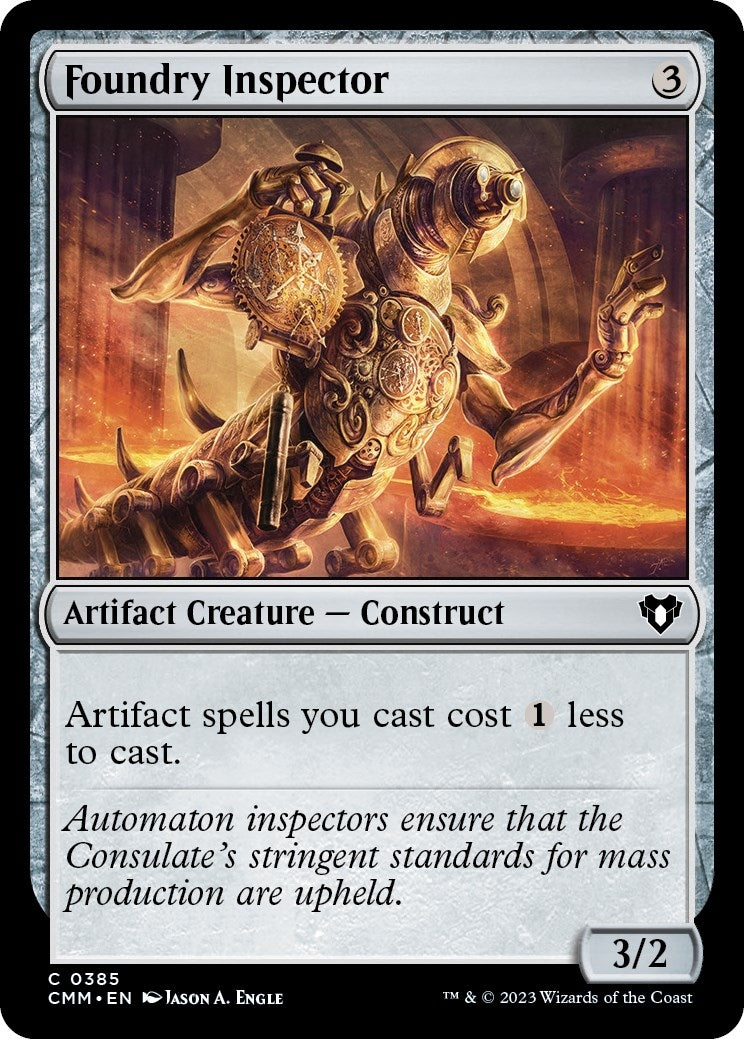 Image for Foundry Inspector (385) (Commander Masters) - Magic: The Gathering