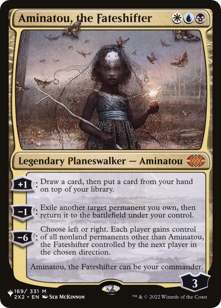 Image for Aminatou, the Fateshifter (169/331) (The List Reprints) - Magic: The Gathering