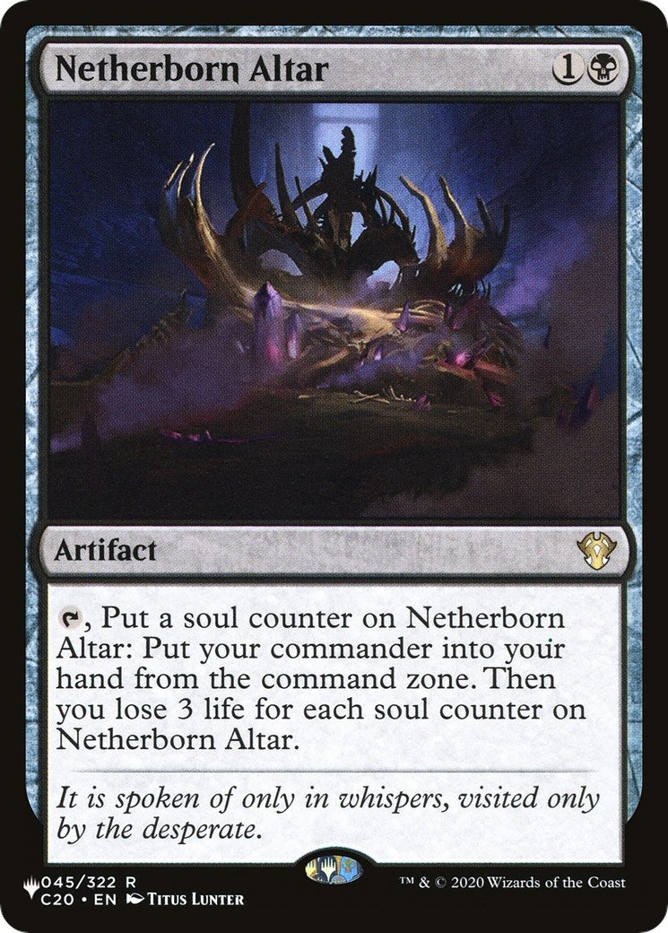 Netherborn Altar (045/322) (The List Reprints)