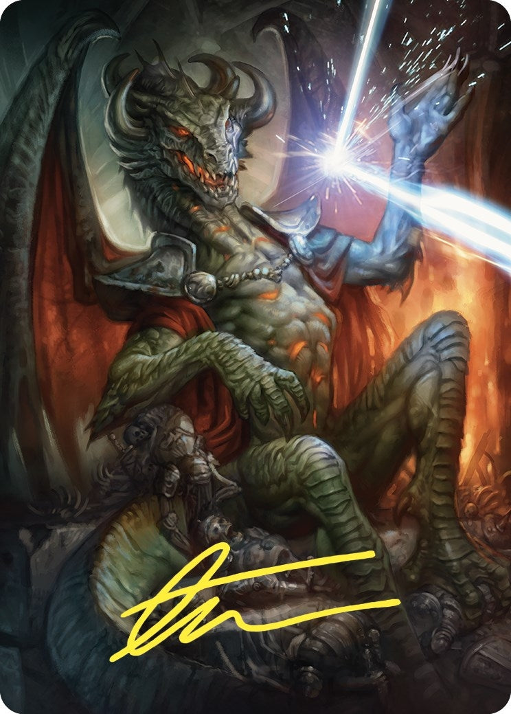 Image for Deflecting Swat Art Card (Gold-Stamped Signature) (66) (Commander Masters) - Magic: The Gathering