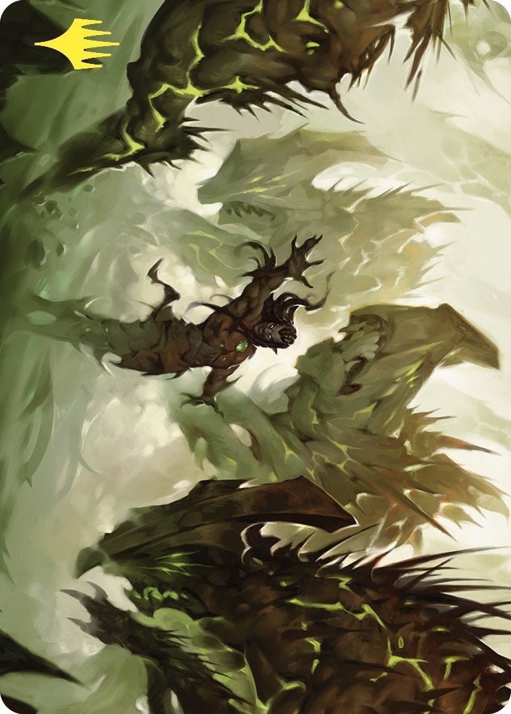 Image for Ezuri's Predation Art Card (Gold-Stamped) (23) (Commander Masters) - Magic: The Gathering