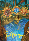 Image for Extraplanar Lens Art Card (Gold-Stamped Signature) (46) (Commander Masters) - Magic: The Gathering