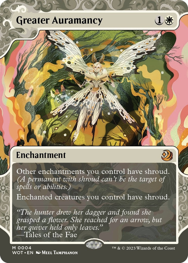 Image for Greater Auramancy (4) (Wilds of Eldraine: Enchanting Tales) - Magic: The Gathering