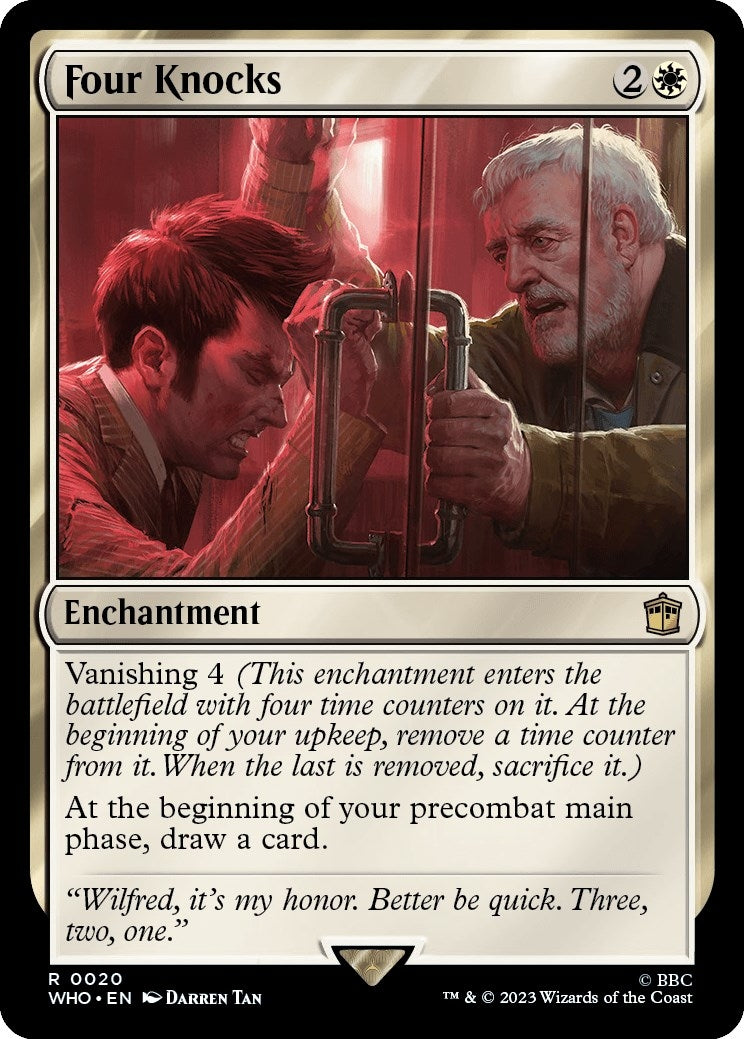 Image for Four Knocks (20) (Universes Beyond: Doctor Who) - Magic: The Gathering