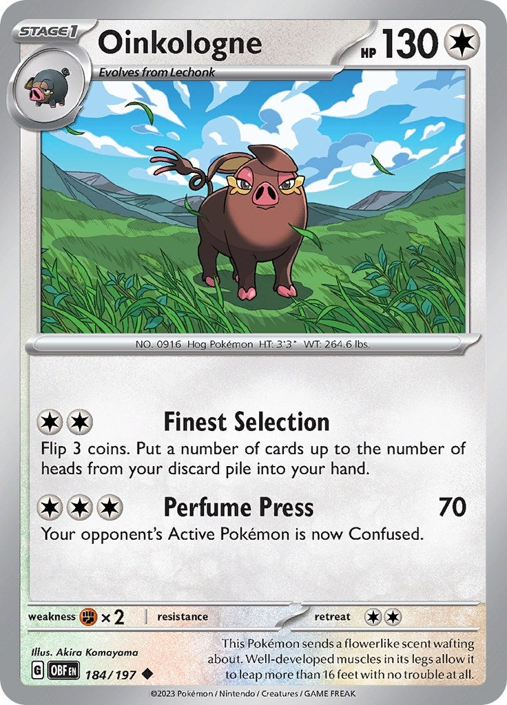 Image for Oinkologne (184/197) (OBF) - Pokemon