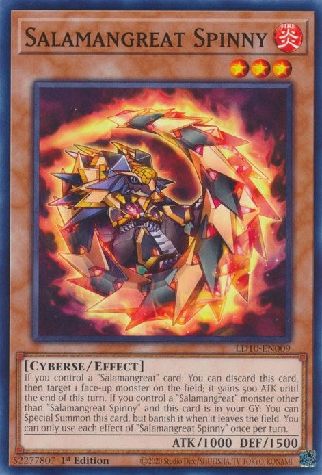 Image for Salamangreat Spinny (LD10-EN009) (LD10) - YuGiOh