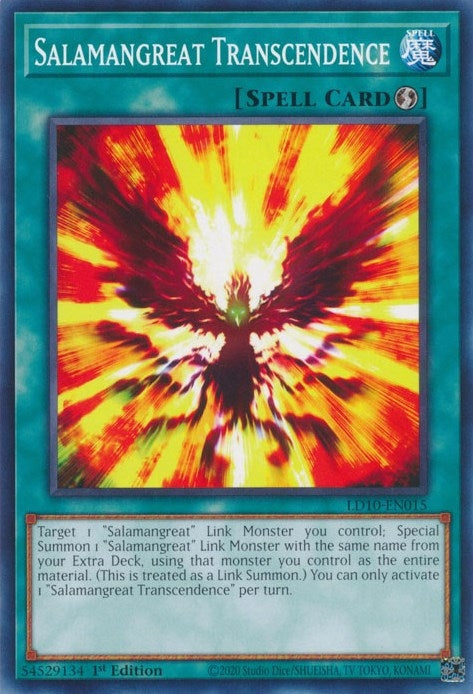 Image for Salamangreat Transcendence (LD10-EN015) (LD10) - YuGiOh