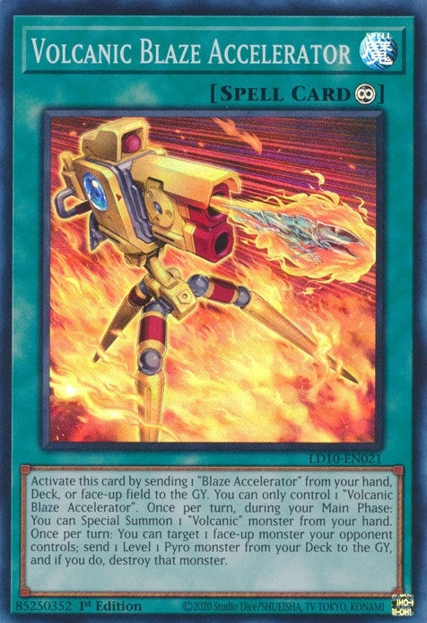 Image for Volcanic Blaze Accelerator (LD10-EN021) (LD10) - YuGiOh